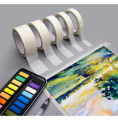 Masking Tape Adhesive Tape Single Side Art Painting White Spraying 1 inch.