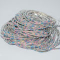 Hot Sale Dainty 2mm Elastic Rhinestone Bracelet Jewelry Sparkly Shiny Rhinestone Tennis Bracelets For Women.