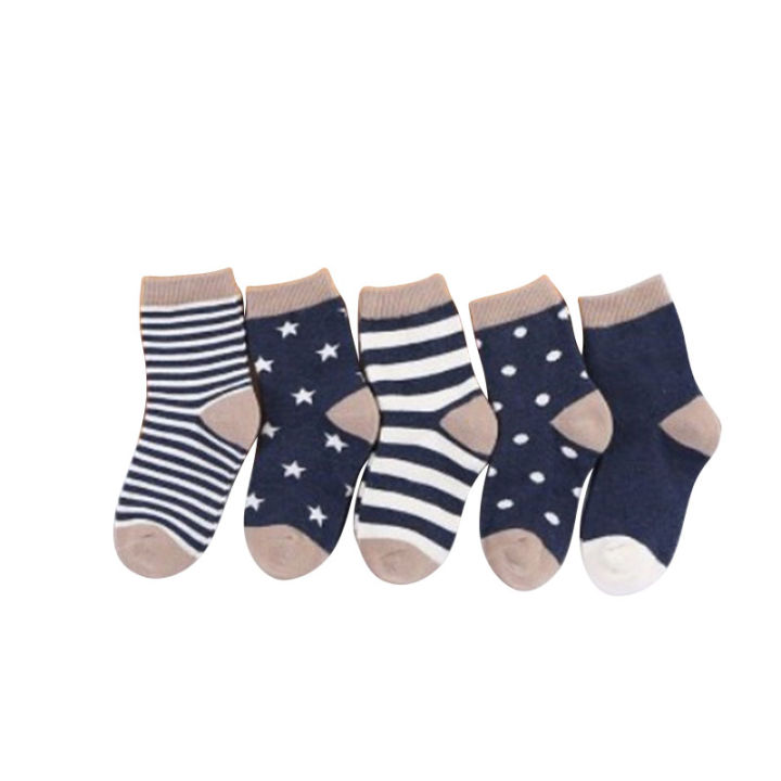 5Pcs/%20Set%20Cute%20Baby%20Boys%20Girls%20Socks%20Soft%20Cotton%20Breathable%20Ankle%20Socks%20-%20Image%207