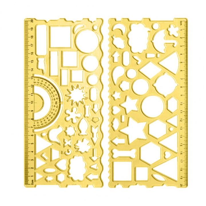 %E3%80%90Toy%20life%20hall%E3%80%912Pcs%20Drawing%20with%20Protractor%20Mini%20Study%20Shaped%20Hollowed-out%20Drawing%20Template%20Geometric%20Ruler%20for%20Home%20-%20Image%204