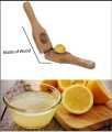 Wooden Lemon Squeezer/ Juicer, Crusher, Juice Squeezer, Lemon Mesher for Home and Kitchen 1pcs. 