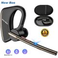 New Bee M50 Wireless Bluetooth Headset 5.2 Earphones Headphone with Dual Mic Hands-free Earbuds CVC8.0 Noise Cancelling Earpiece.