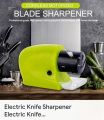 Sharp Motorized Knife Sharpener â Electric Blade Sharpener for Knives, Scissors & Chef Tools | Sharp Kitchen Tool with Motor, Battery, Safety Guard & Transparent Tray |.