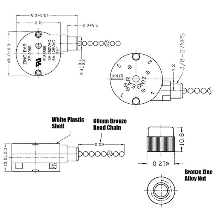 3%20Pcs%20Ze-208S%20E89885%203%20Speed%204%20Wire%20Pull%20Chain%20Switch%20Ceiling%20Fan%20Light%20Switch%20Replacement%20Part,A%20-%20Image%202