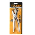 TOLS-9 Rotary Punch Revolving Leather Punch Pliers 9 Inch 230mm Leather Revolving Punch Plier Leather Hole Puncher Rotary Hole Punching Tools. 