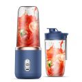 400Ml Electric Fruit Juicer USB Charging Lemon Orange Fruit Juicing Cup Smoothie Blender Blue B.