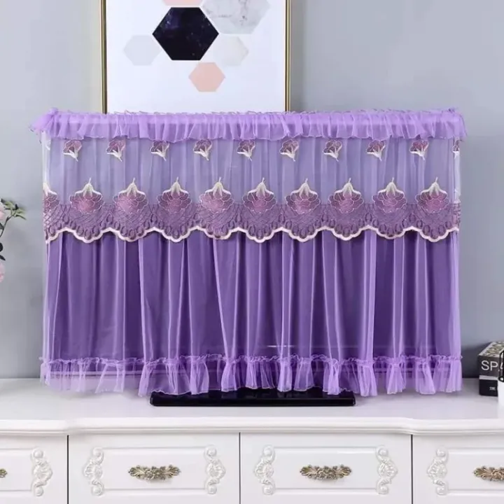 1%20Piece%20Lace%2032%20Inches%20Television%20Cover%20LCD%20TV%20Dust%20Cover%20TV%20Cover%20Upto%2032-75%20inches%20-%20Image%204