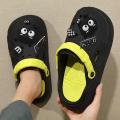 Summer Outerwear Non-Slip Wear-Resistant Sandals Croc Shoes Men's Thick-soled Beach Outdoor Couple Slippers for Men. 