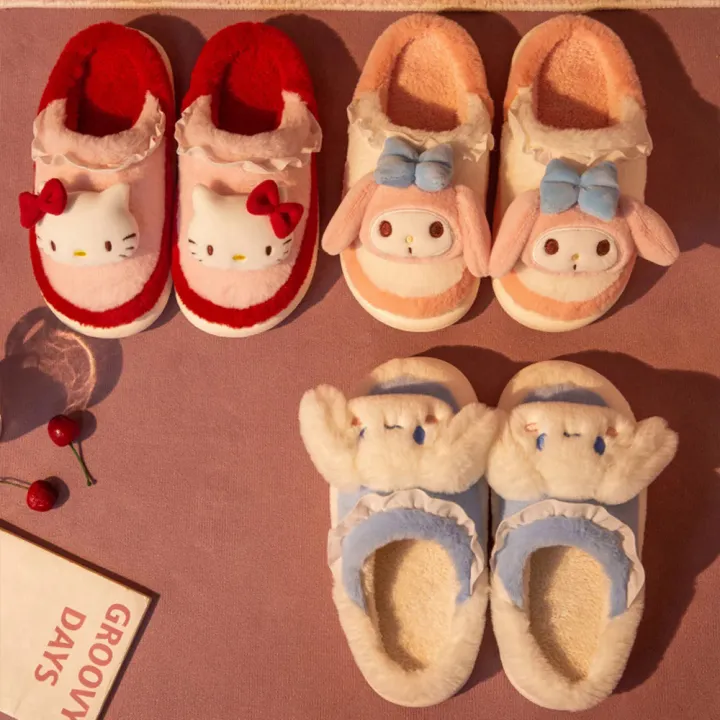 Anime%20Sanrios%20HelloKitty%20Plush%20Package%20Heel%20Cotton%20Slippers%20Cartoon%20Kuromi%20Cinnamoroll%20Kawaii%20Winter%20Warm%20Non-Slip%20Home%20Slippers%20-%20Image%206