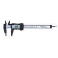 Measuring Tool Vernier Caliper Digital 6 "15mm LCD Electronic Carbon Fiber Caliper Gauge Micrometer Digital Caliper Ruler-black type 2. 