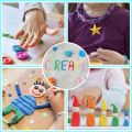 Creative Art and Craft Air Dry Super Clay with Carving Molding Tools Kit for Girls and Boys (12 Pcs and 6pcs) Colours Colors Air Dry Clay. Super Light DIY Clay for Model Air Dry Clay Fun Toy, Creative Art DIY Crafts, Gift for Kids.