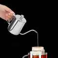 Household Stainless Steel Coffee Pot Hand Drip Coffee Kettle Long Spout Kettle 350ml.