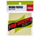 Deli Memo Paper 3"X3" (Sticky Notes). 