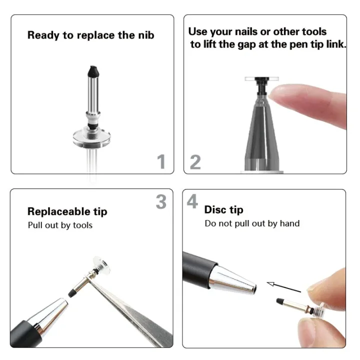 Universal%20Fine%20Point%20Disc%20Stylus%20Pen%20Replacement%20Disk%20Tip%20Only%20For%20Capacitive%20Touch%20Screen%20Stylus%20Touch%20Pen%20Procreate%20Paintings%20-%20Image%204