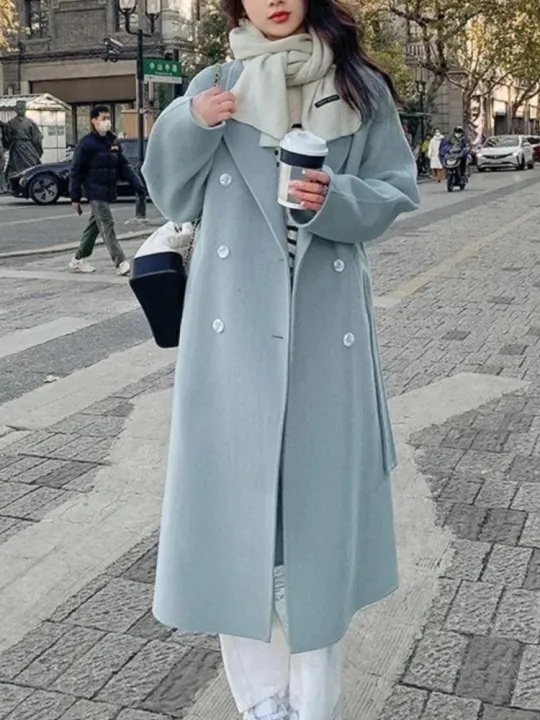 Korean%20Fashion%20Women%20Casual%20Loose%20Woolen%20Coat%20Elegant%20and%20Chic%20Solid%20Outerwear%20Long%20Overcoat%20with%20Belted%20Female%20Warm%20Cloak%20-%20Image%206
