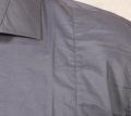Grey Stretched Full Sleeve Slim fit Formal Shirt for Men.