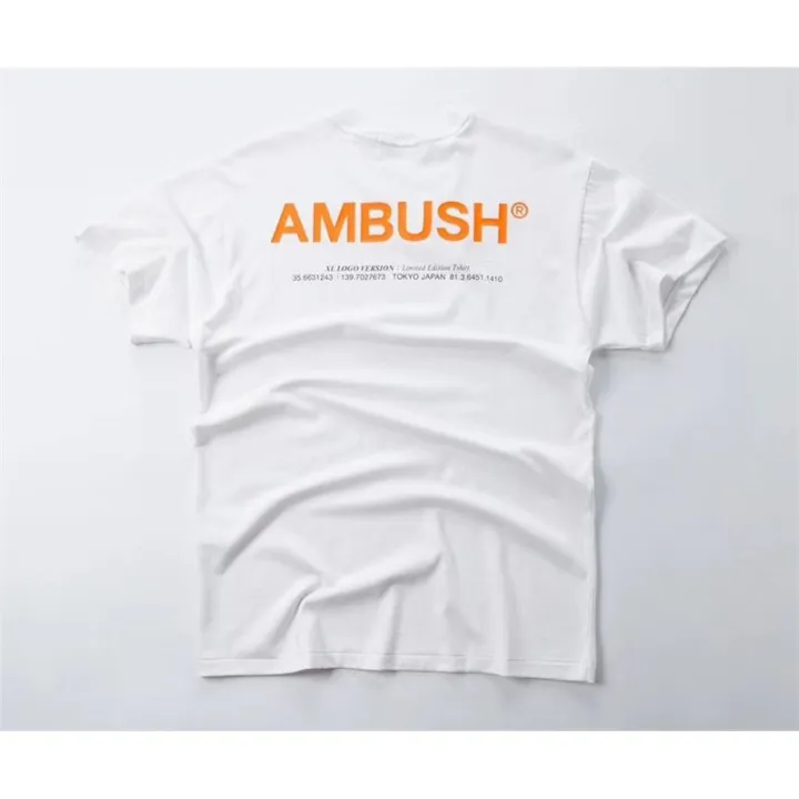 19ss%20Ambush%20T%20Shirt%20%20men%20women%201:1%20top%20quality%20reflective%20tshirt%20High%20Street%20-Hop%20Cotton%20Top%20Tees%20Ambush%20T-shirt%20-%20Image%202
