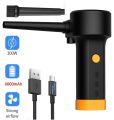 Electric Air Duster chargeable,Compressed Air Cans USB,Cordless Air blower Cleaning Dust,Laptop Cleaner, Computer PC canned air. 