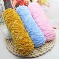 Baby Plush Yarn Soft Chenille Yarn for Knitting DIY 100% Polyester Velvet Yarn Amigurumi Accessories 1 Skein 100g 130M.