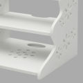 Wall Mounted WiFi Router Stand – 3 Layer Storage Shelf for Home & Office. 