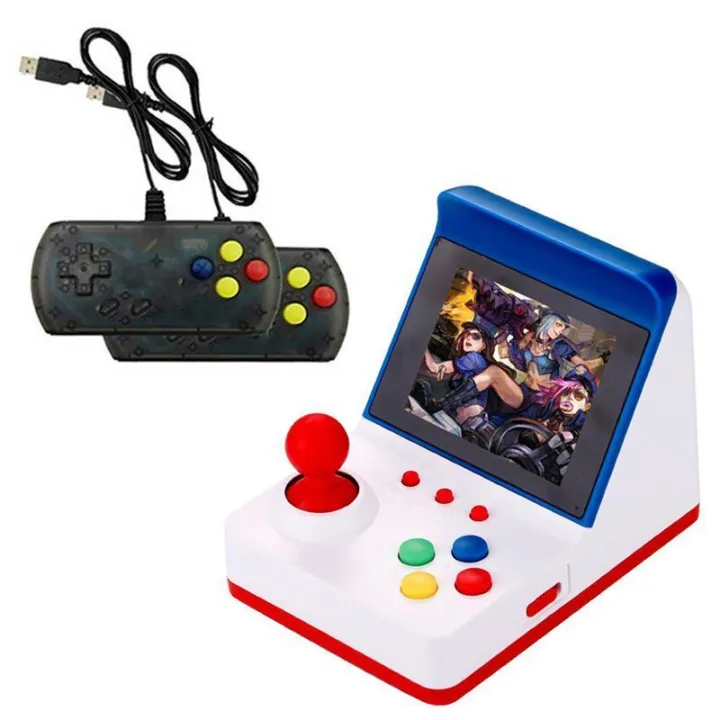 Mini Arcade Game With 2 Controllers - Build In 360 Classic Games