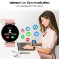 TagoBee Women Smart Watch Men Smartwatch Android IOS Round Screen Weather Forecast Heart Rate Monitor Sports Ladies Clock. 