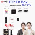 2023 Evpad 10p 6p 10s tv box official store hot in China HK TW Singapore Malay Japan Korea,usa,Canada by evpad 6 max 5s 5p 3s.