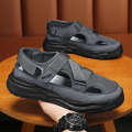 Dongdong New Summer Breathable Beach Men's Baotou Sports Shoes Sandals.