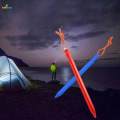 8x Tent Stakes with Pull Ropes Ground Stakes for Backpacking Hiking Desert.