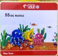 Joy TiTi 55 Oil Pastels (Non-Toxic).