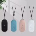 Air Purifier Ionizer Necklace Negative Ion Air Purify Personal Black. 