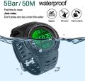(Ready Stock) Men's Watch Sports Digital Watches for Man Big Dial Luminous Waterproof Alarm Clock Multifunction Military Electronic Wristwatch PK SKMEI 1251. 