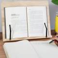 Portable Book Stand Organizer, Durable Bookstand ,Adjustable Wood, Book Holder for Recipes Office Textbooks Kitchen Cookbooks , 28cmx20cm. 