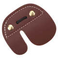 Finger Guard Archery Game Protective Gear Traditional Recurved Bow Artificial Cow Leather. 