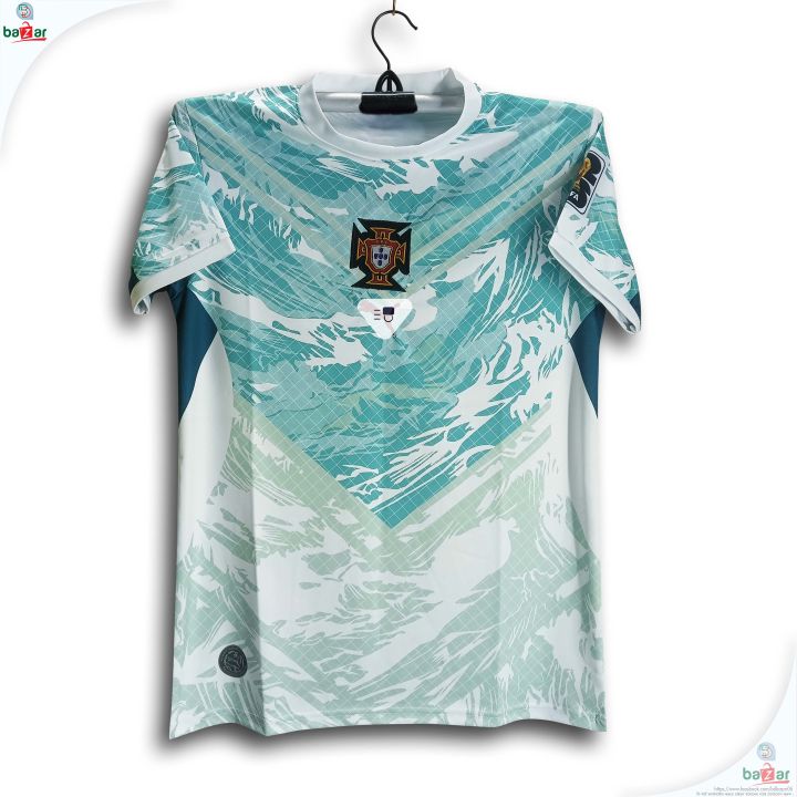 Portugal World Cup Jersey 2026 Thai Premium Football Jersey For Men - Half Sleeve away kit - Portugal Jersey 2026