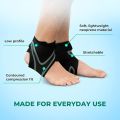 1 piece Sports sleeve compression protection ankle socks outdoor football gear.