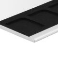 TWEXQNY 2X Aluminum Alloy Memory Card Case Card Box Holders for 3PCS SD Cards.