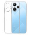 Infinix Hot 30 Transparent Soft & Flexible TPU with bumper Mobile Back Cover. 