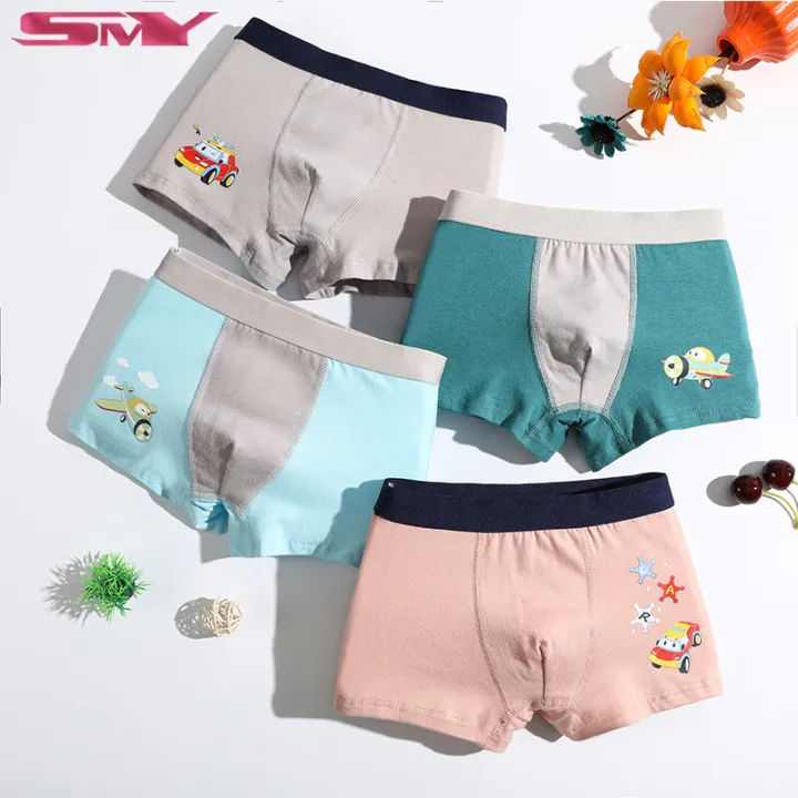 Pack%20Of%204-Boy%20Cotton%20New%20Design%20Underwear%20Suitable%20For%20Kid%20Boy%203-15%20Years%20Old%20Boys%20Boxer%20-%20Image%203