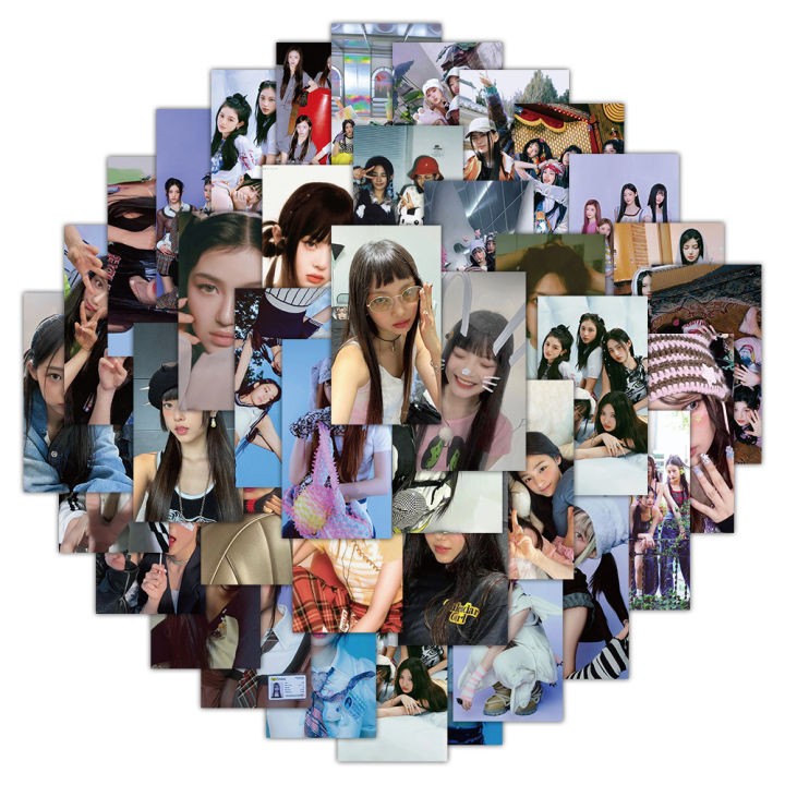 NewJeans%20Sticker%20Hot%20South%20Korean%20Girl's%20Team%20kpop%20Girl's%20God%20Picture%20Hand%20Account%20Phone%20Case%20Tablet%20Decorative%20Stickers%20-%20Image%205