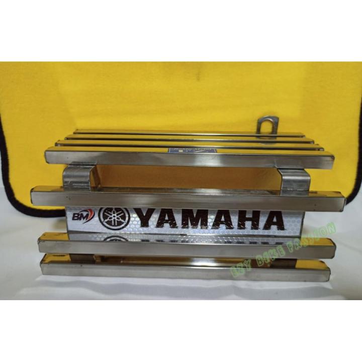 Yamaha FZ-S All Version silencer guard stainless still box padani silencer cover