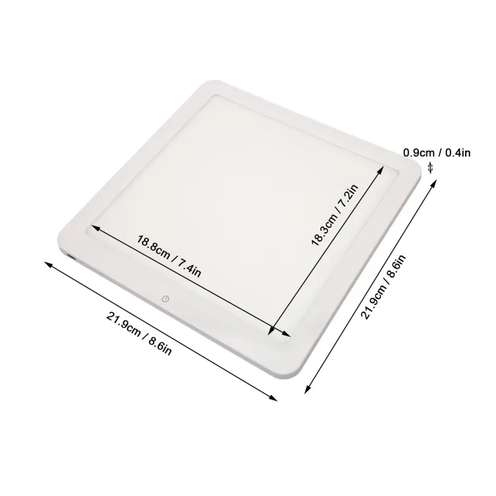 PULUZ%20Shadowless%20Lamp%20Panel%20Pad%2022cm%20LED%20Photography%20Shadowless%20Bottom%20Light%20for%20Studio%20Box%20Lightbox%20Shooting%20Commercial%20Objects%20-%20Image%207