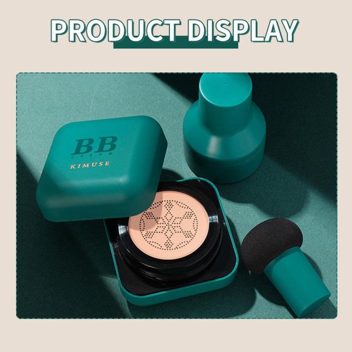 Mushroom Head Cushion BB Cream Foundation Oil-control Waterproof permeable Whitening Make Concealer Moisturizing Up Y6X3
