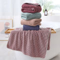 Coral Fleece Bath Towel Pure Cotton Water-Absorbing Quick-Drying Towels Thick Absorbent Beach Bath Towel. 