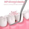 04 Pcs/set Stainless Steel Toothpick Set with Keychain Floss Tools Tooth Oral Cleaning Dental Flossing Re-usable Toothpick Floss.