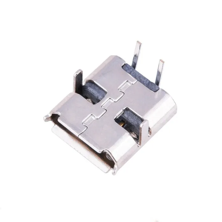 10Pcs-%202Pin%20MICRO%20USB%20Female%20Socket%20Type-B%202%20Pin%20Leads%20Female%20DIP%20Power%20Socket%20Connector%20Micro%20USB%20Panel%20Mount%20Without%20Cables%20For%20Charging%20Socket%20LED%20Light%20DIY%20-%20Image%202