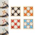 Tic TAC Toe Board Game Family Children Puzzle Brain Teaser for Adults.