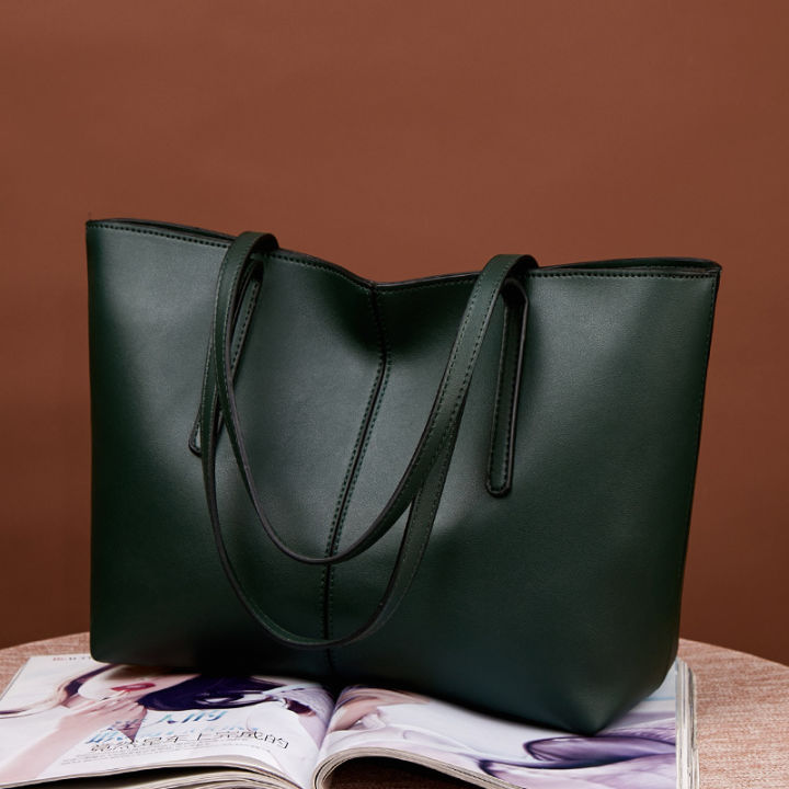 bags%20new%20bag%20fashion%20simple%20large%20capacity%20tote%20bag%20ladies%20hand-held%20shoulder%20tote%20bag%20pu%20women's%20bag%20wholesale%20-%20Image%202