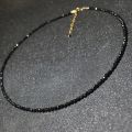 Hot Simple Black Beads Short Necklace Fashion Jewelry Women Choker Necklaces Bijoux Femme Ladies Party Beach Accessories Gifts. 