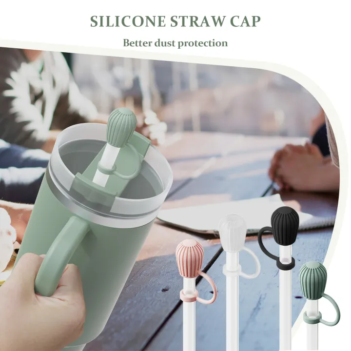UMUST%20Silicone%20Straw%20Covers,Dust-Proof%20Straw%20Caps%20for%20Stanley%20Cups%2030oz/40oz%20,Reusable%20Straw%20Topper%20Accessorines%20-%20Image%203